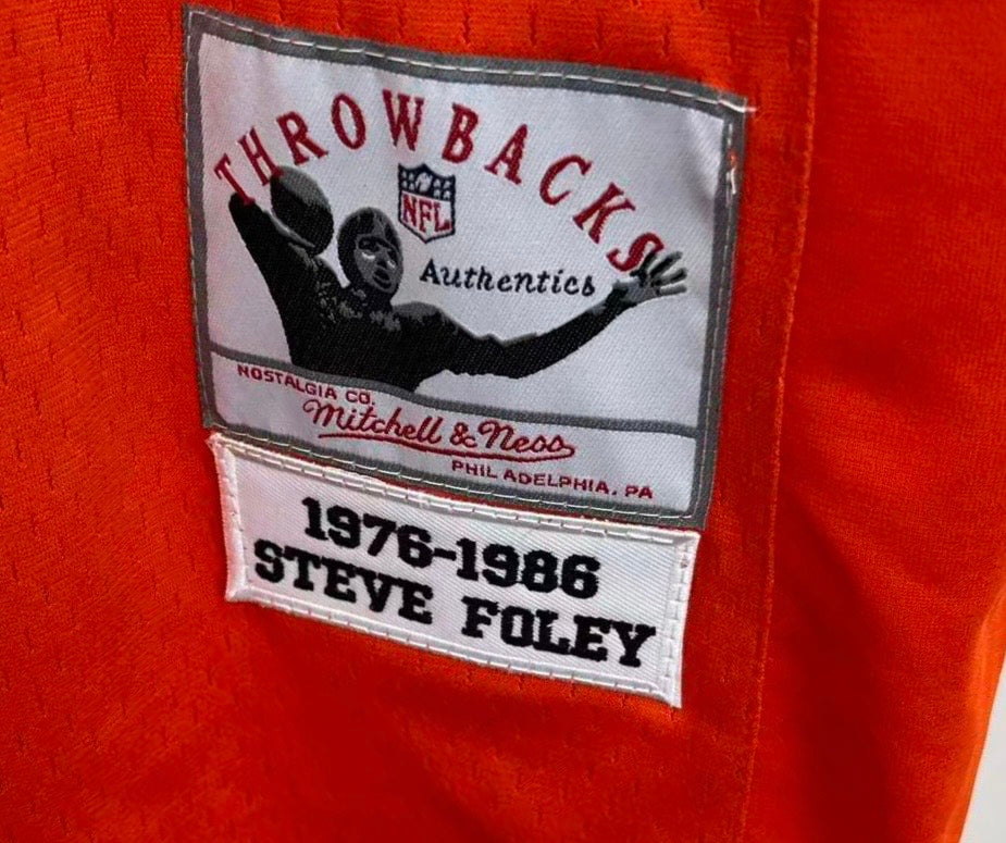 Steve Foley Denver Broncos Official NFL Mitchell & Ness Jersey