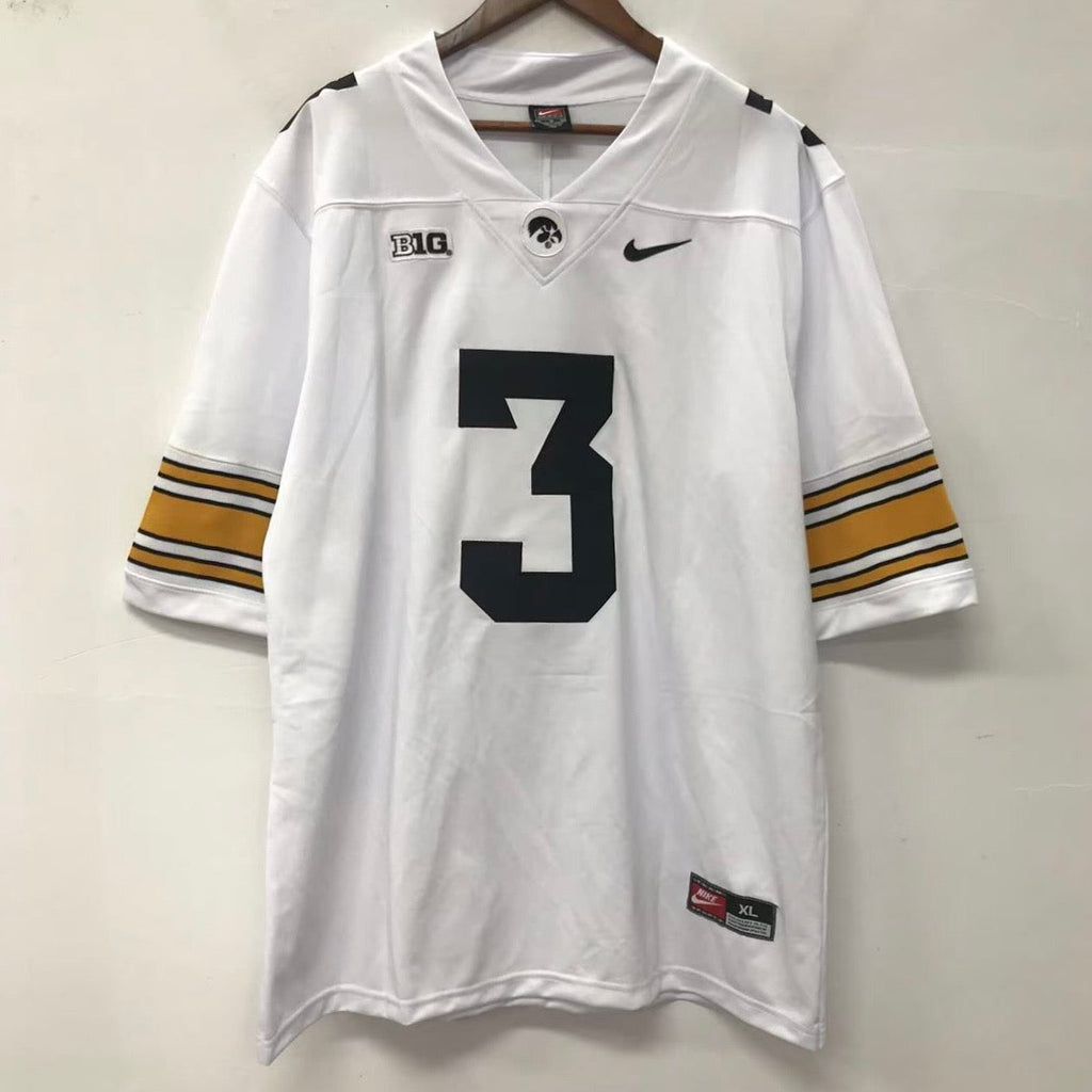 Cooper DeJean Iowa Hawkeyes NCAA Jersey white Nike