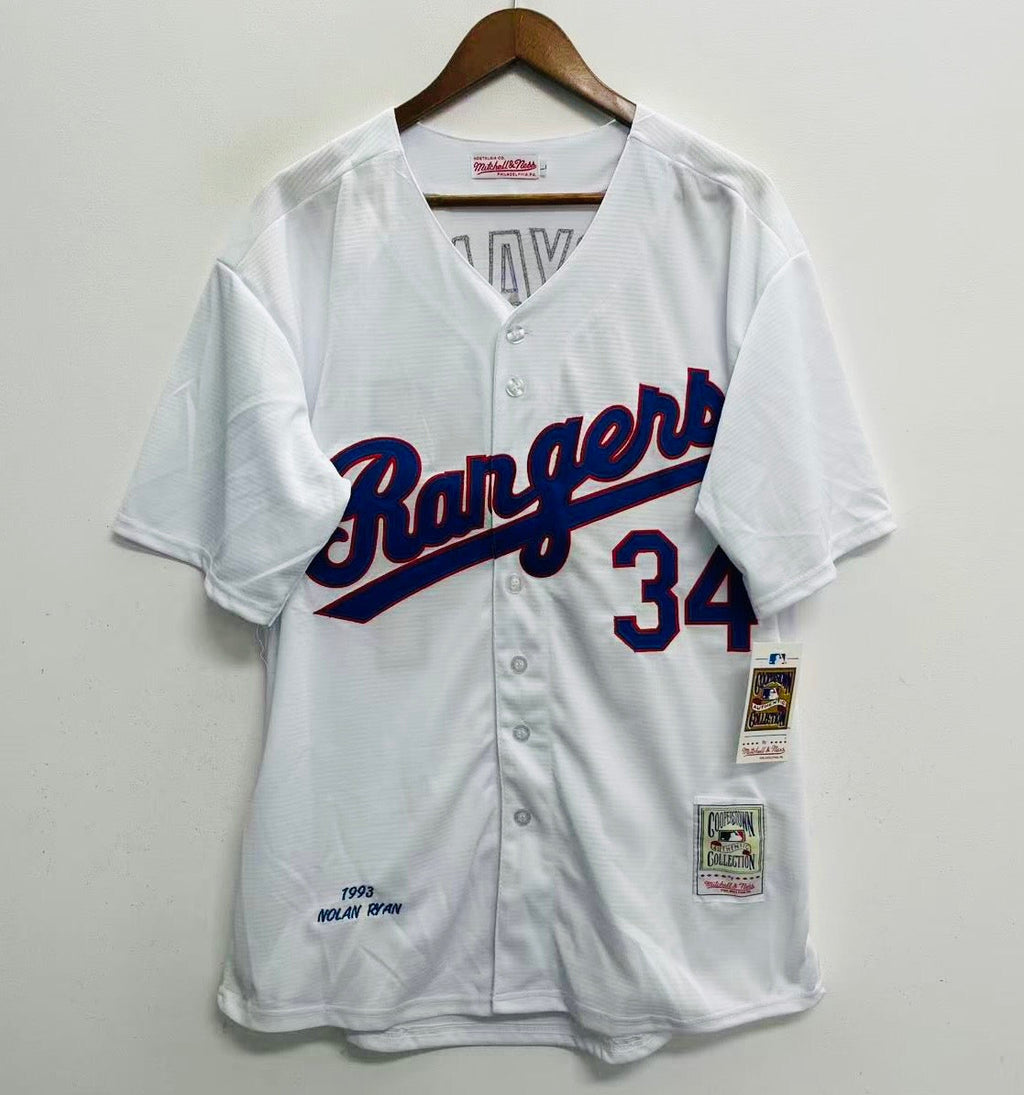 Nolan Ryan Texas Rangers Official MLB Jersey Mitchell & Ness