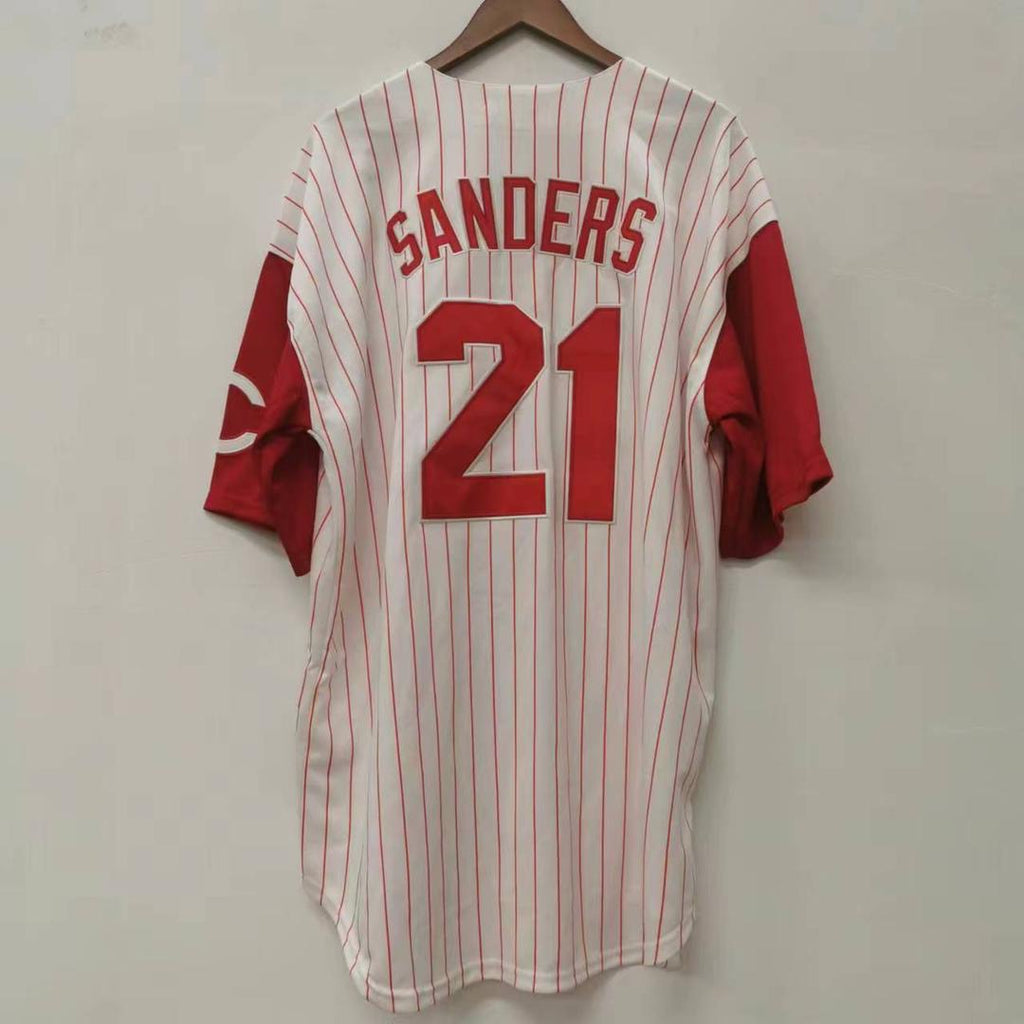 Deion Sanders Cincinnati Reds Official MLB Jersey Mitchell & Ness