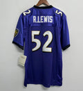 Ray Lewis Baltimore Ravens Official NFL Mitchell & Ness Jersey purple