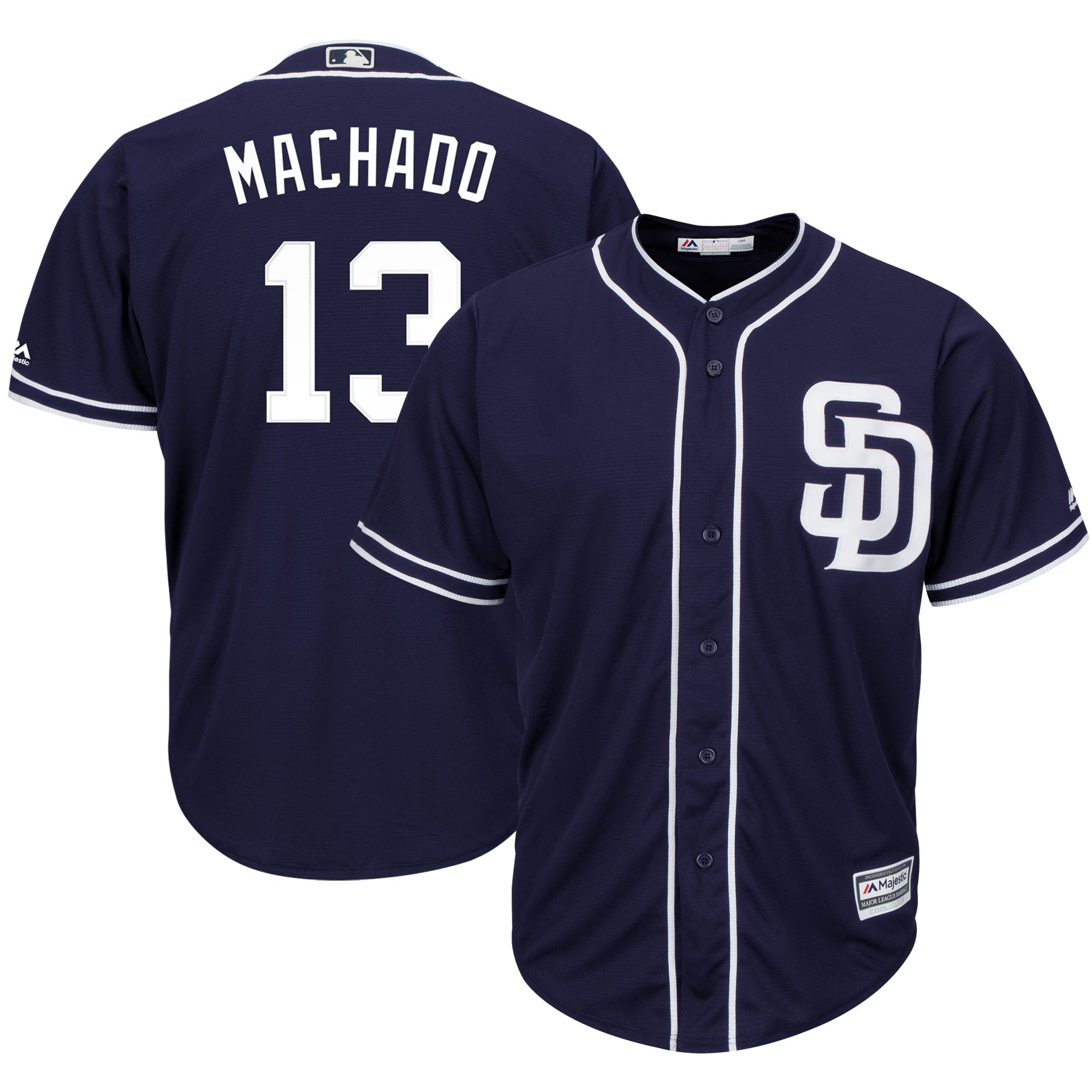 Manny Machado YOUTH KIDS San Diego Padres Official MLB Majestic Jersey