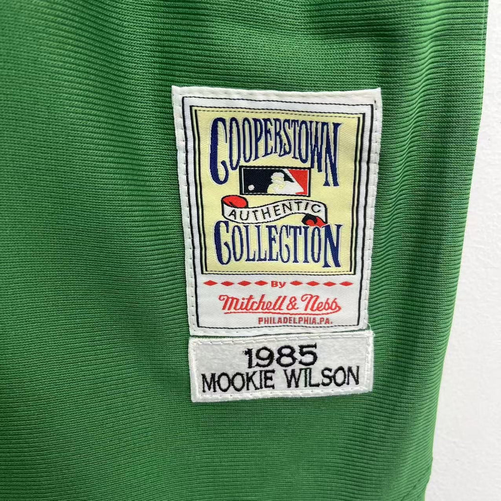 Mookie Wilson New York Mets Jersey Mitchell & Ness St. Patrick’s Day green