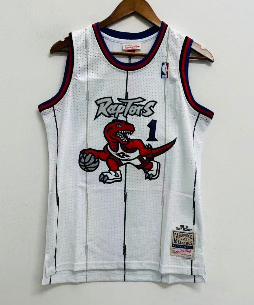 Tracy McGrady Toronto Raptors Official NBA Mitchell & Ness Jersey white