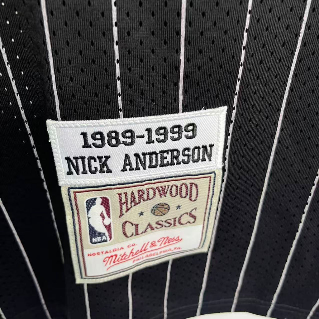 Nick Anderson Orlando Magic Official NBA Mitchell & Ness Jersey black