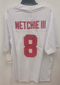 John Metchie III Alabama Crimson Tide Jersey white NIKE