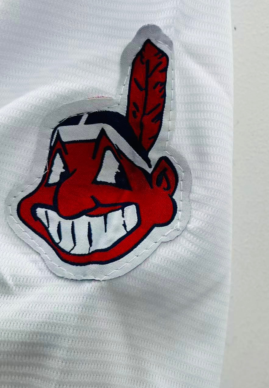 Albert Belle Cleveland Indians Official MLB Majestic 1995 World Series Jersey