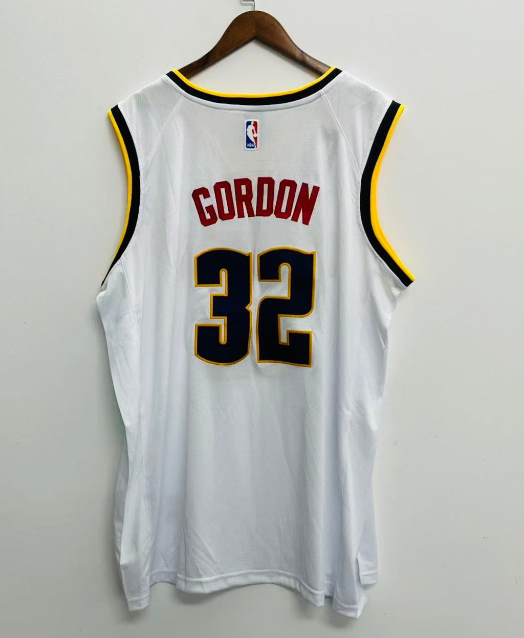 Aaron Gordon Denver Nuggets Official NBA Nike Jersey white
