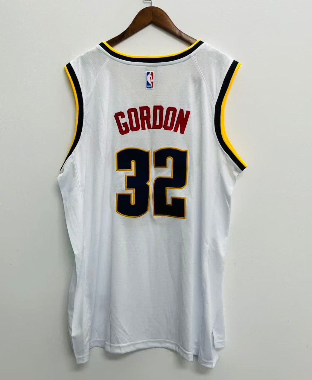 Aaron Gordon Denver Nuggets Official NBA Nike Jersey white