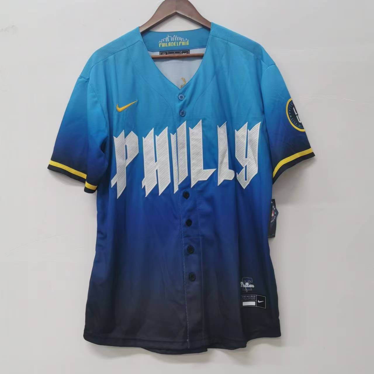 Ranger Suarez Philadelphia Phillies Blue City Connect MLB Limited Jersey