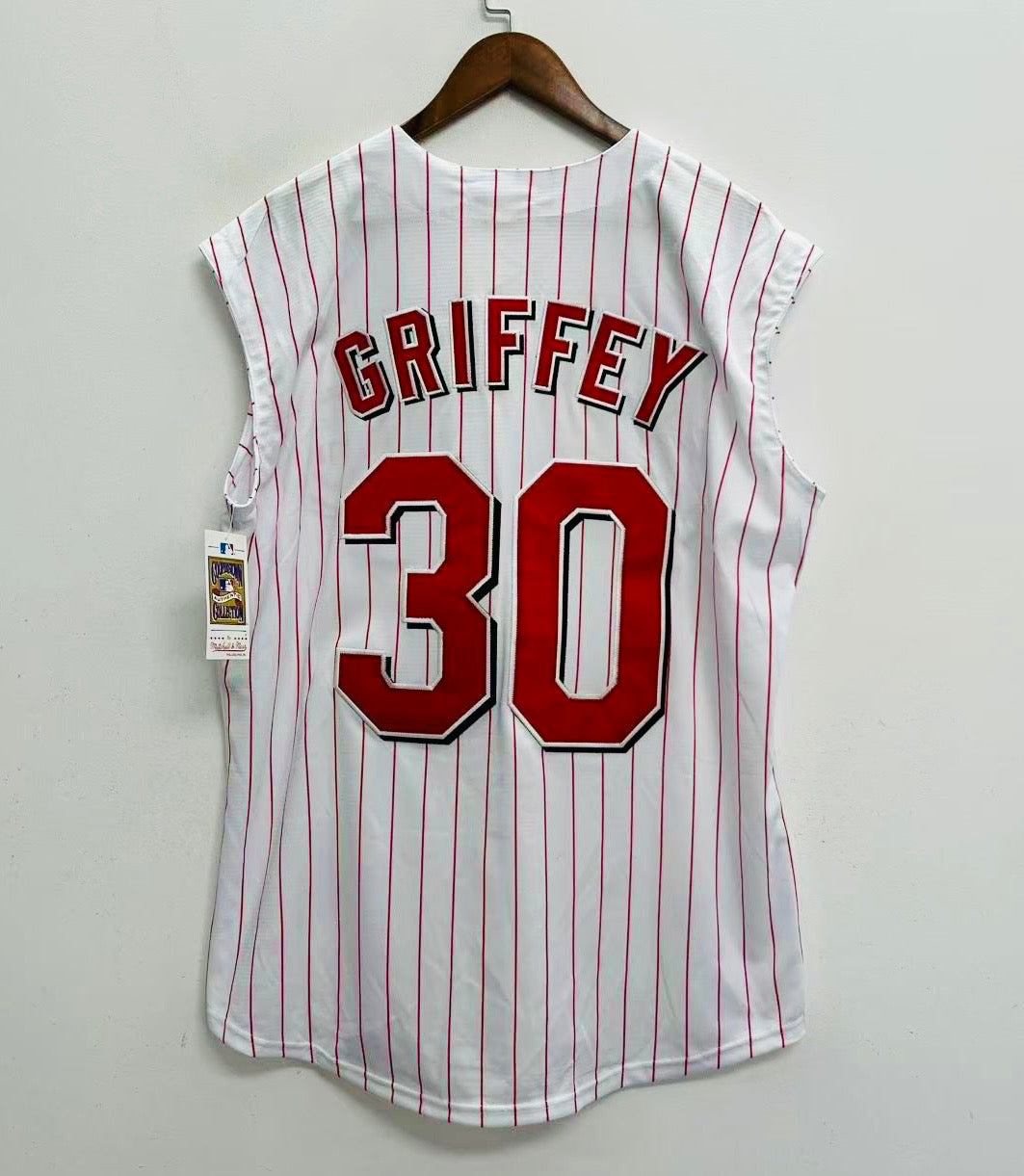 Ken Griffey Jr. Cincinnati Reds sleeveless Jersey Mitchell & Ness