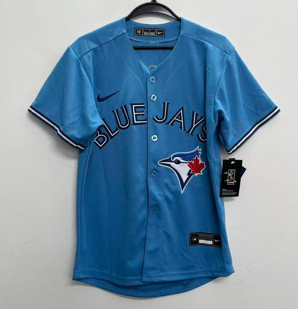 Anthony Santander YOUTH Toronto Blue Jays Official MLB Nike Jersey Light Blue