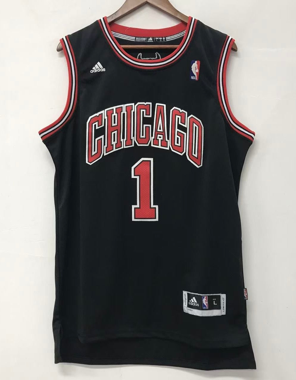 Derrick Rose Chicago Bulls Official NBA Adidas Jersey