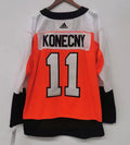Travis Konecny Philadelphia Flyers Official NHL Adidas Jersey