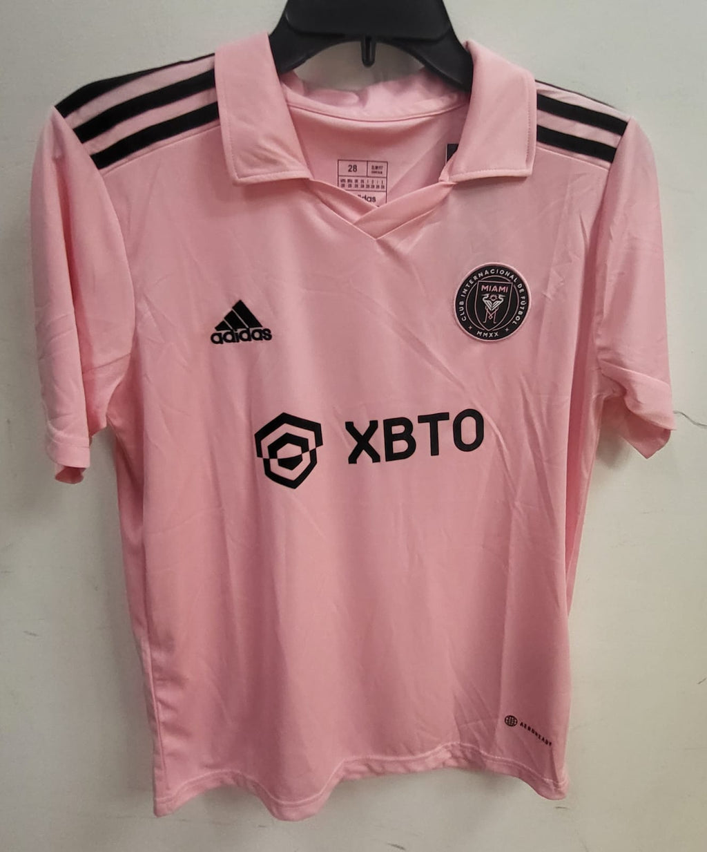 Lionel Messi Inter Miami Soccer Futbol Jersey pink YOUTH sizes