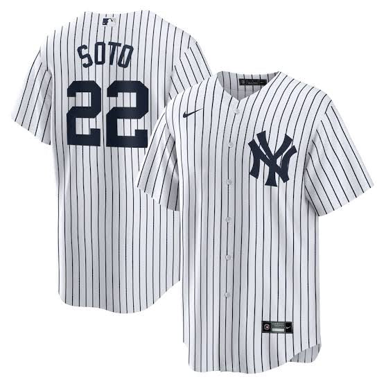 Juan Soto New York Yankees Official MLB Nike Jersey pinstripes