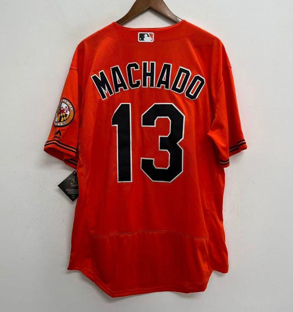 Manny Machado Baltimore Orioles Official MLB jersey Majestic Orange