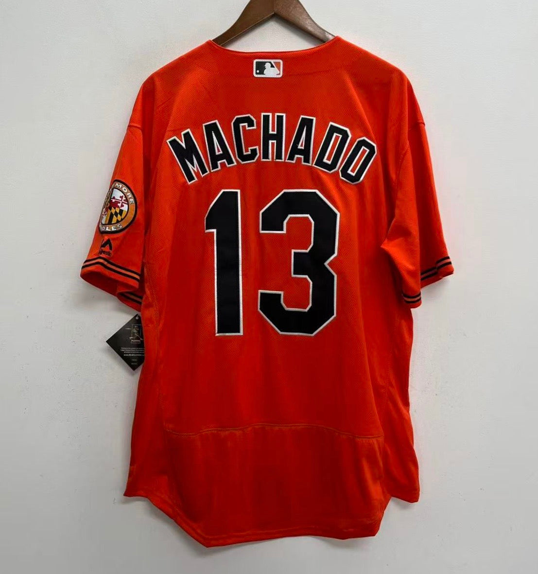 Manny Machado Baltimore Orioles Official MLB jersey Majestic Orange