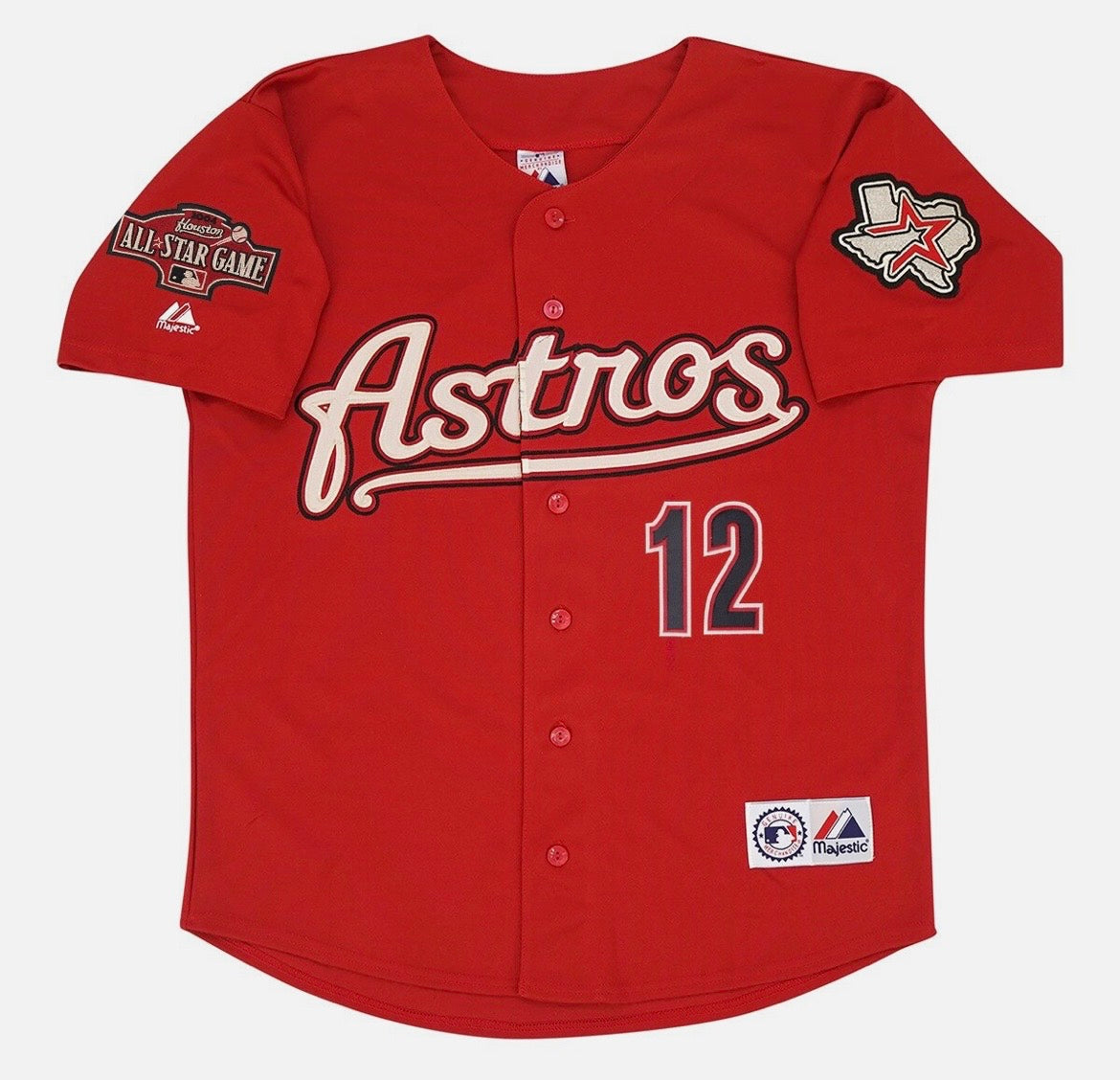 Jeff Kent Houston Astros Official MLB Majestic Jersey