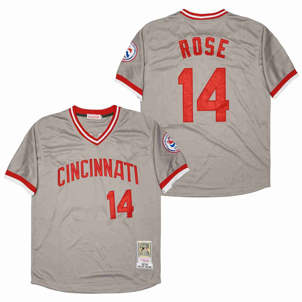Pete Rose 1976 Cincinnati Reds Jersey Mitchell & Ness