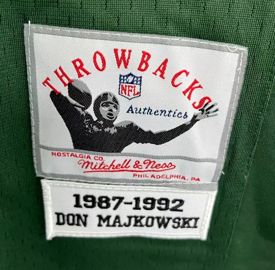 Don Majkowski Green Bay Packers Official NFL Mitchell & Ness Jersey