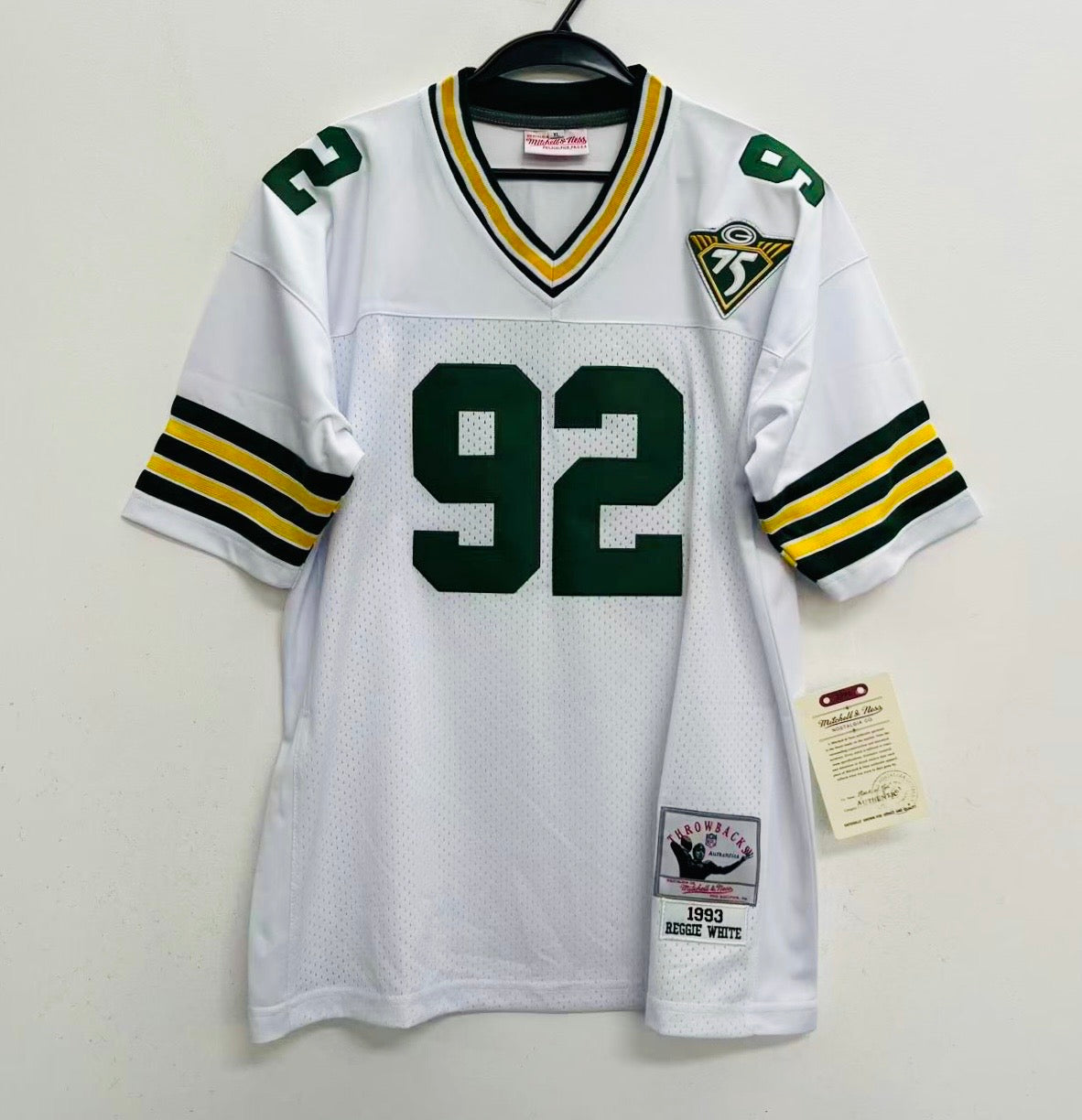 Reggie White YOUTH KIDS Green Bay Packers Official NFL Jersey