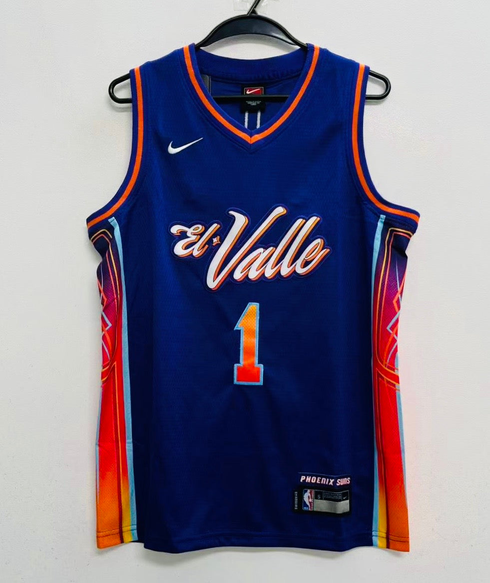Devin Booker YOUTH Phoenix Suns Official NBA Nike Jersey El Valle