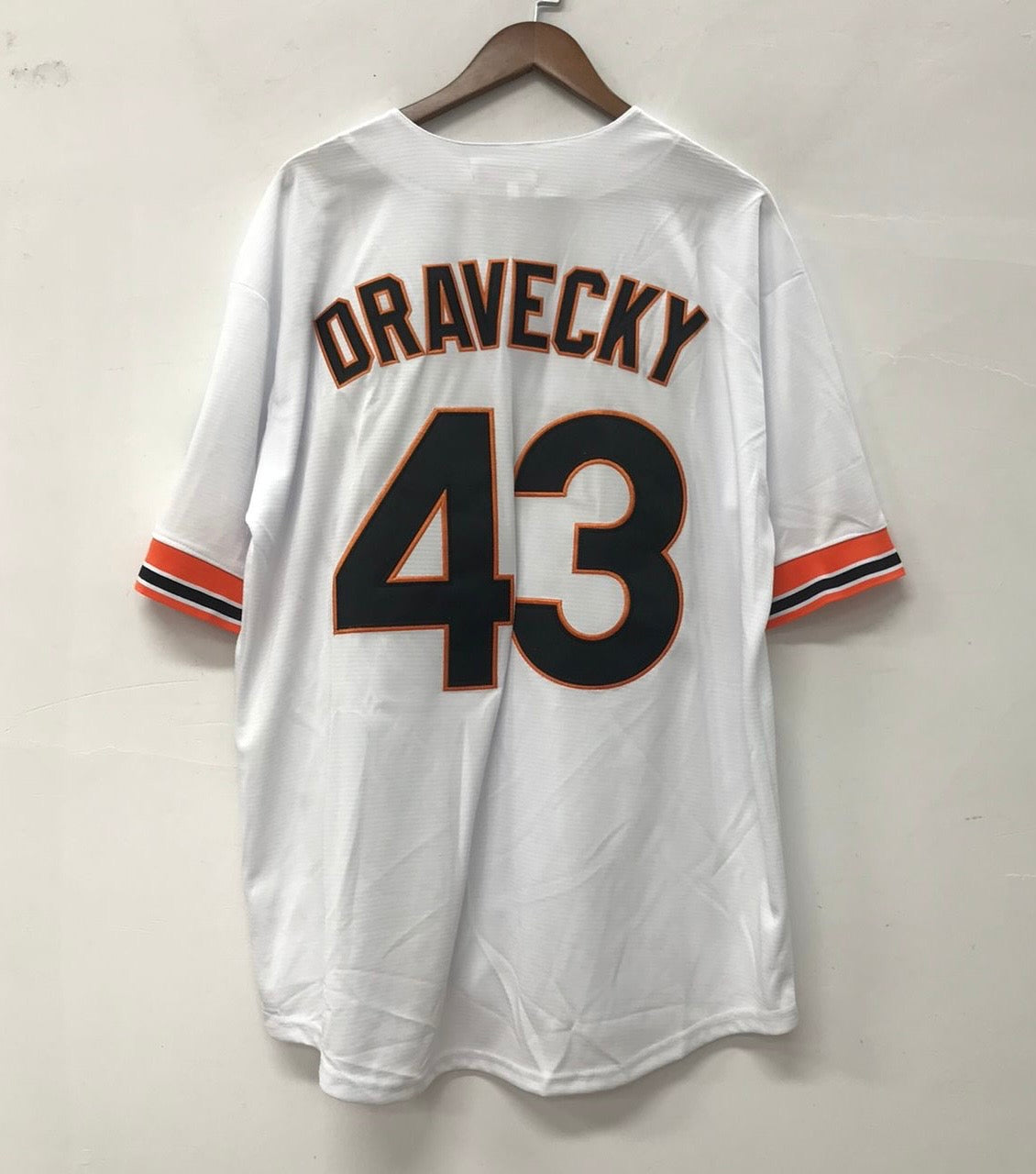 Dave Dravecky San Francisco Giants Official MLB Jersey Mitchell & Ness