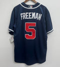 Freddie Freeman Atlanta Braves Official MLB Majestic Jersey blue