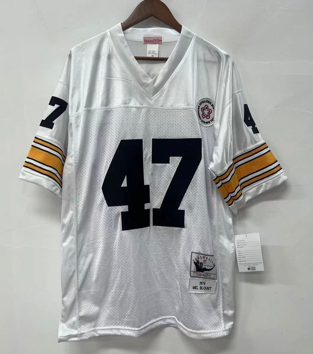 Mel Blount 1976Pittsburgh Steelers Mitchell & Ness Jersey