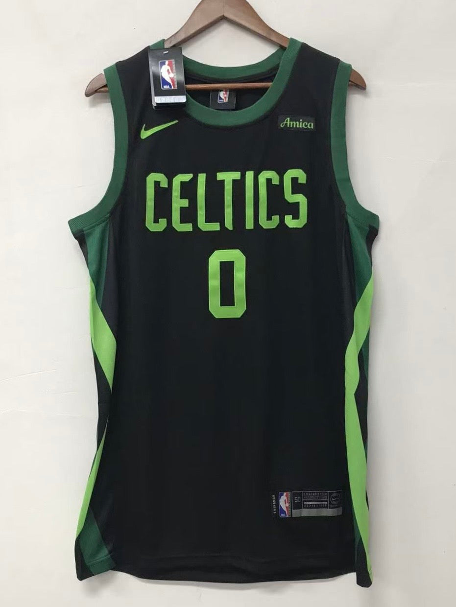 Boston Celtics Jayson Tatum Nike Black 2024/25 NBA Authentic Jersey City Edition