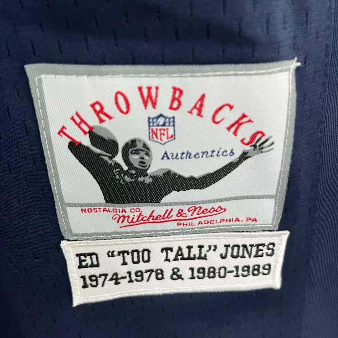 Ed Too Tall Jones Dallas Cowboys Official NFL Jersey Mitchell & Ness
