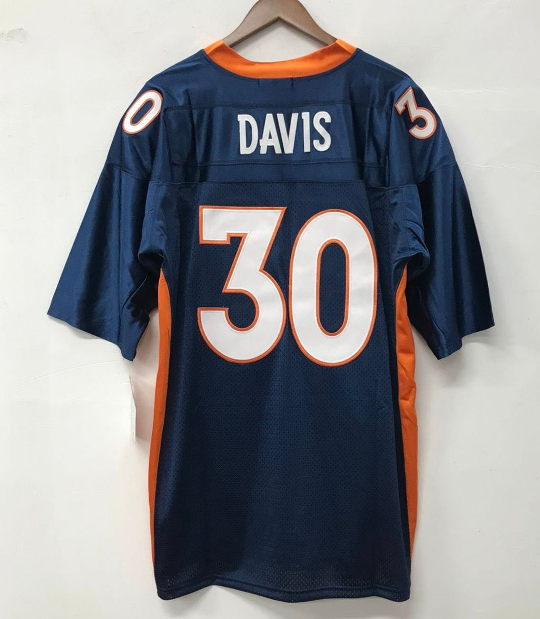 Terrell Davis Mitchell & Ness Denver Broncos Jersey Blue