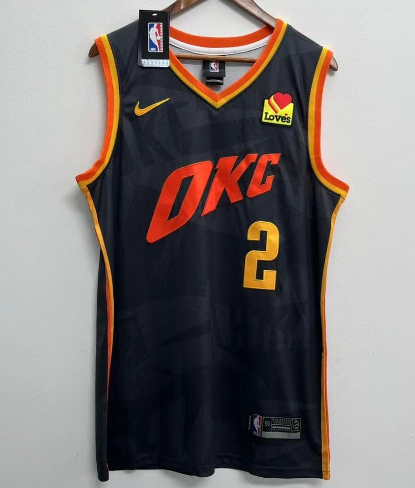 Shai Gilgeous Alexander Oklahoma City Thunder official NBA Nike Jersey