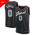 Jalen Duren Detroit Pistons Official NBA Nike Jersey black