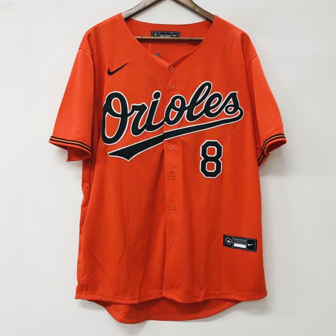 Cal Ripken Jr. Baltimore Orioles Official MLB Nike Jersey Orange