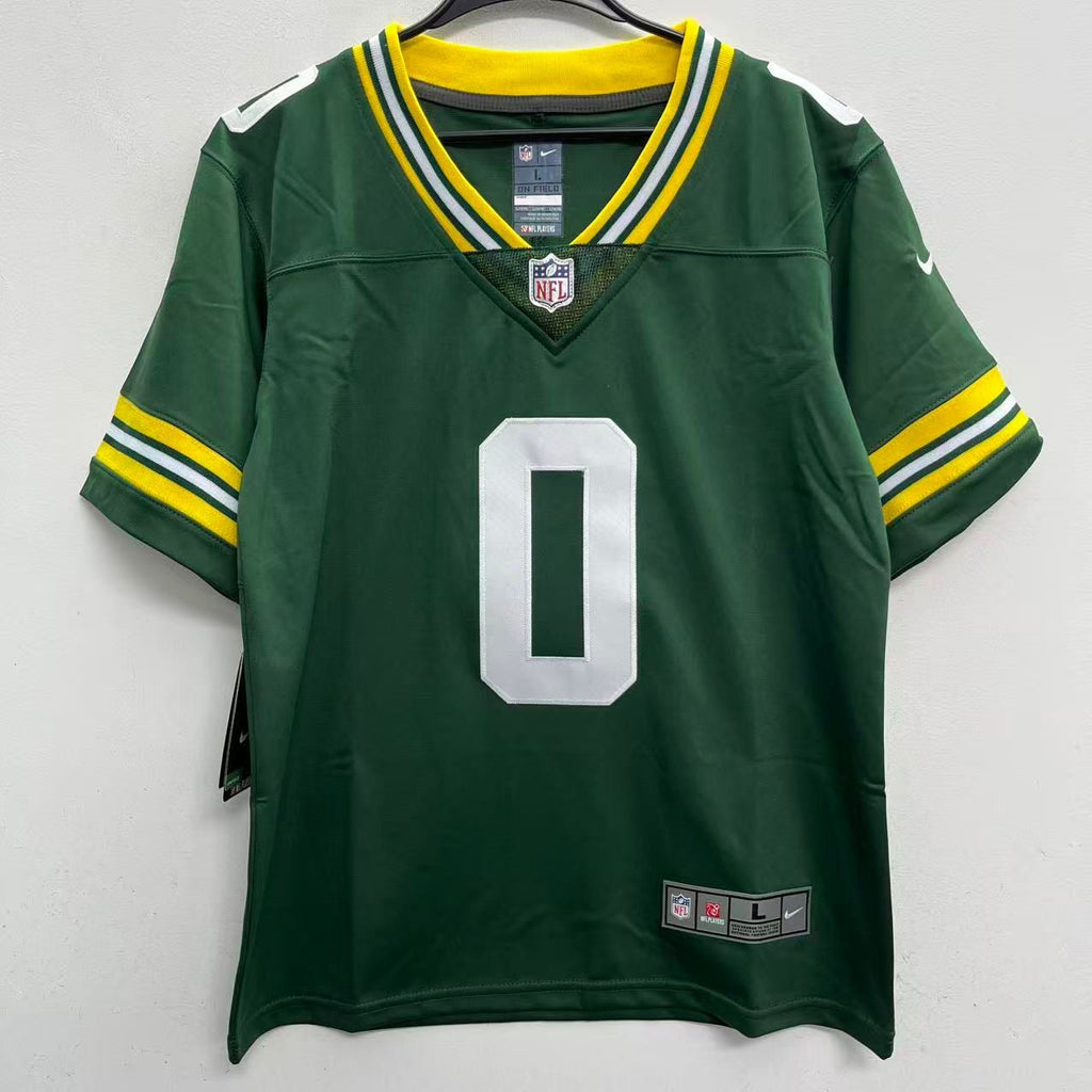 Matthew Golden YOUTH KIDS Green Bay Packers Official NFL Jersey Green