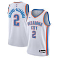 Shai Gilgeous - Alexander Oklahoma City Thunder Official Nike YOUTH Jersey white