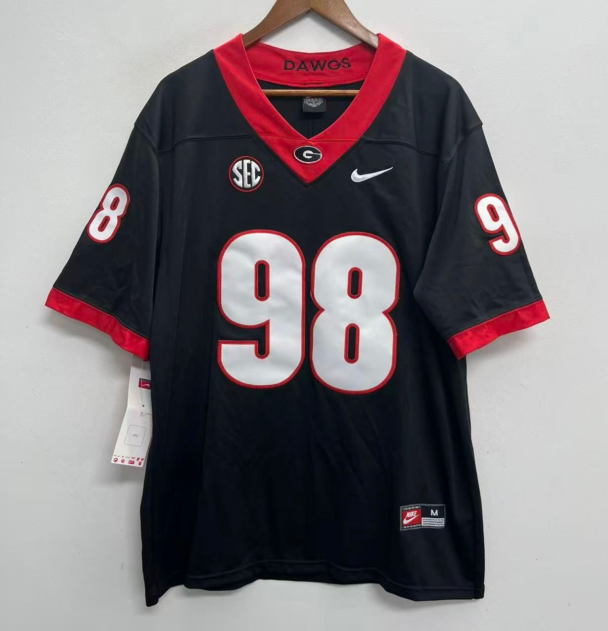 Rodrigo Blankenship Georgia Bulldogs Jersey Nike Black