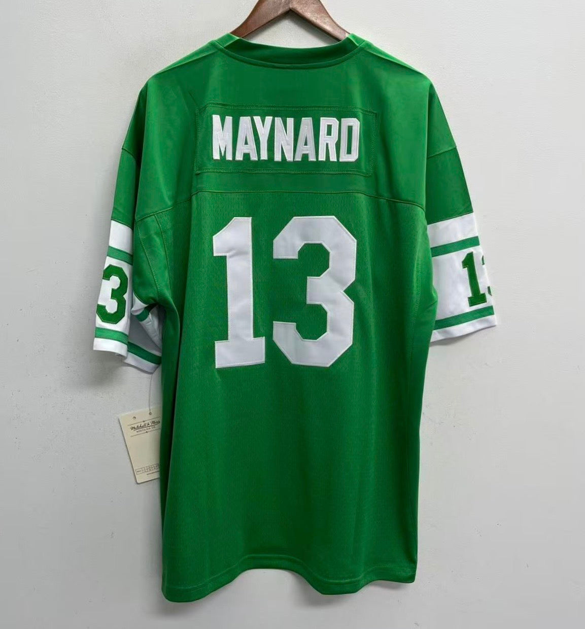 Don Maynard New York Jets Official NFL Mitchell & Ness Jersey green