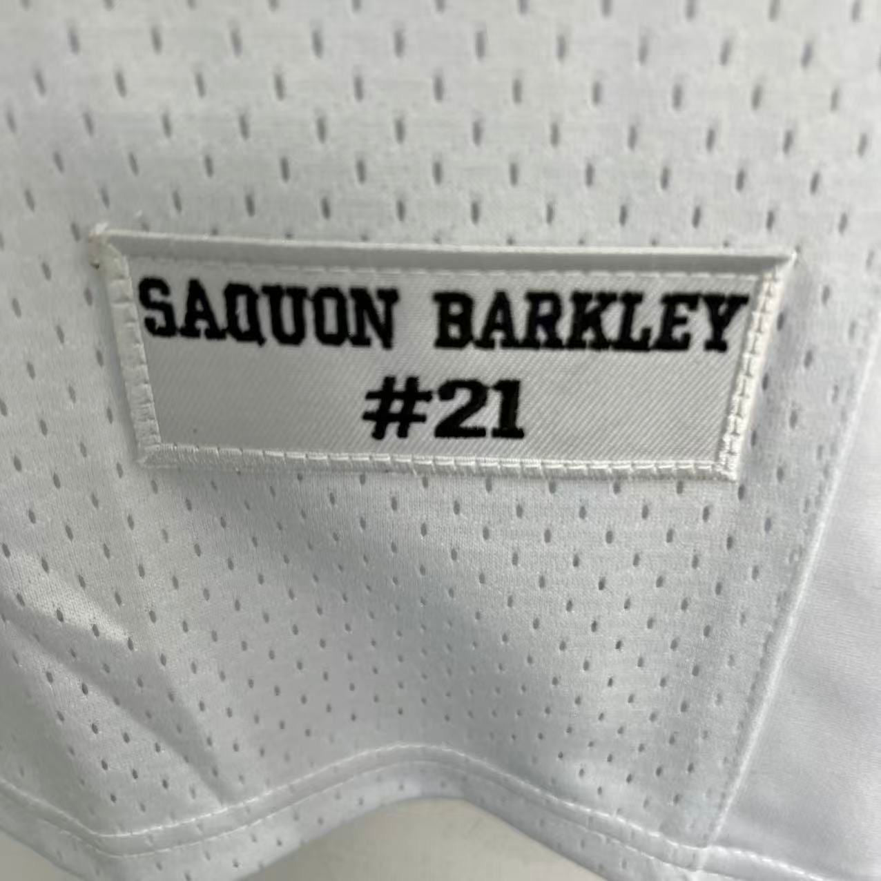 Saquon Barkley Whitehall Twp. PA Zephyrs High School Jersey