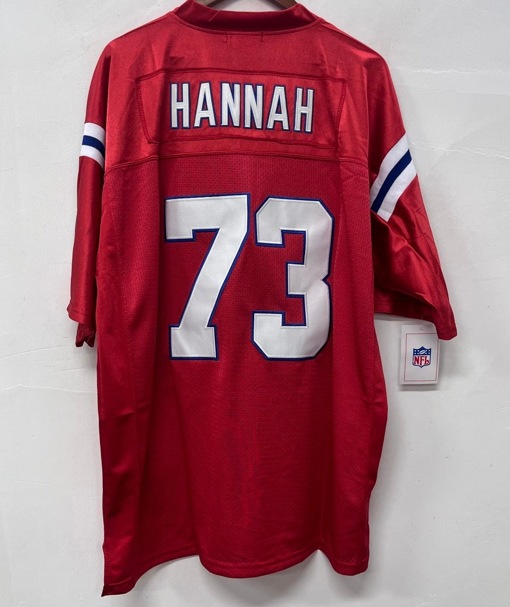 John Hannah New England Patriots NFL Mitchell & Ness Jersey
