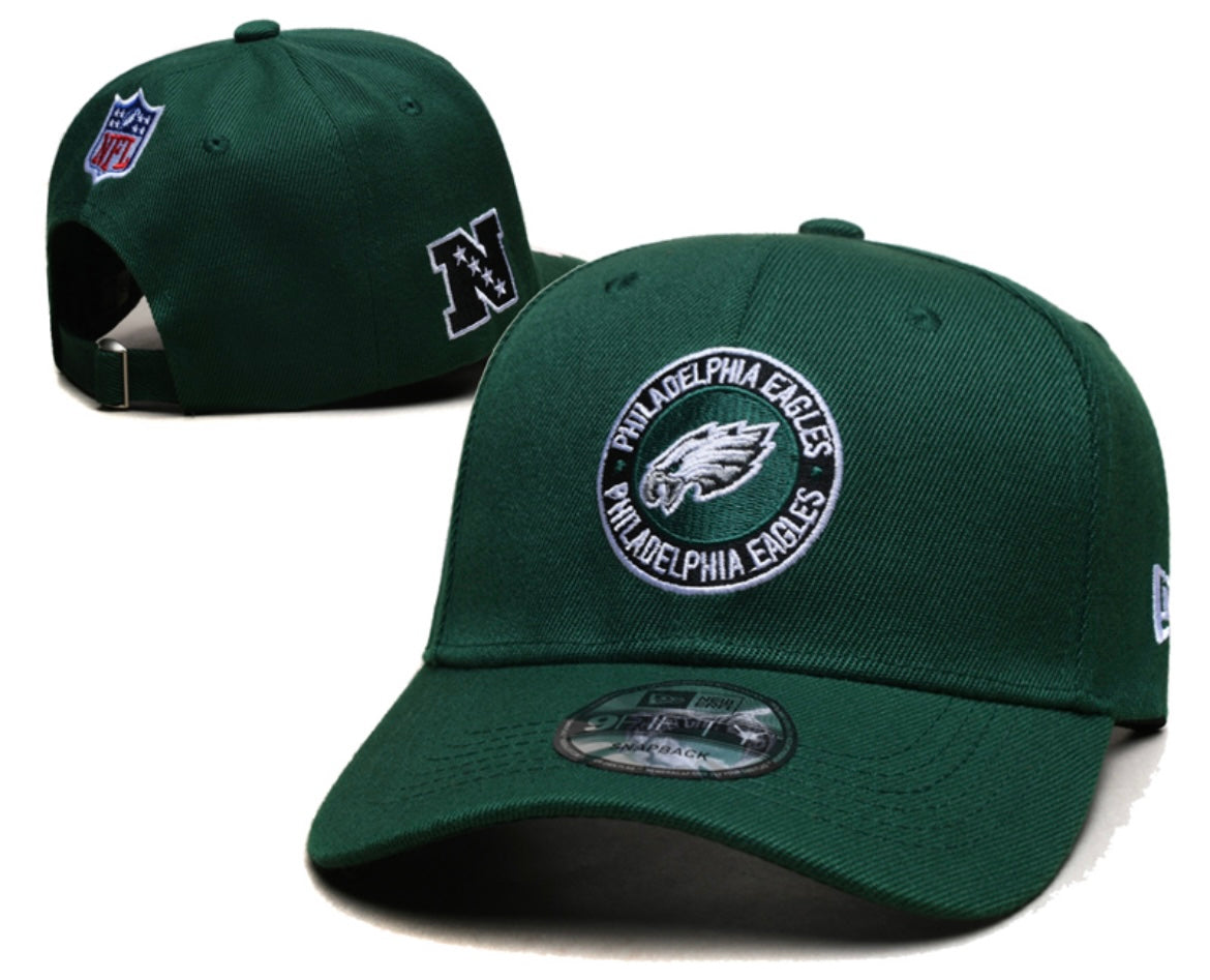 Philadelphia Eagles Official NFL New Era Hat adjustable green