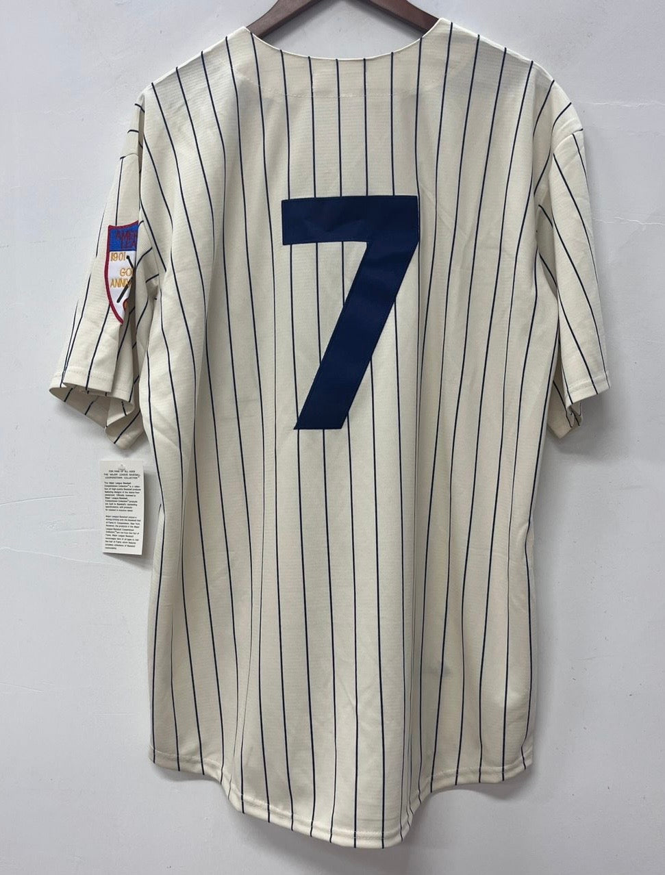 Mickey Mantle 1951 New York Yankees Jersey pinstripes Mitchell & Ness