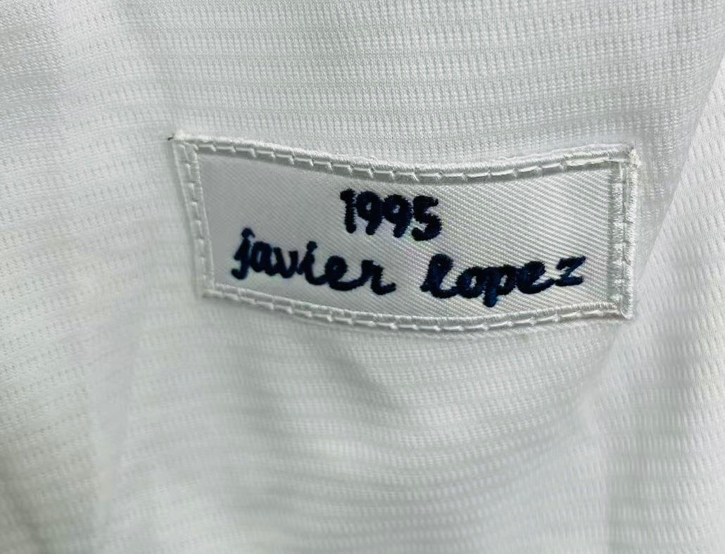 Javier Lopez Atlanta Braves 1995 Mitchell & Ness white