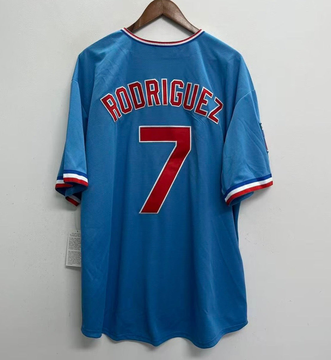 Ivan Rodriguez Texas Rangers Official MLB Mitchell & Ness Jersey