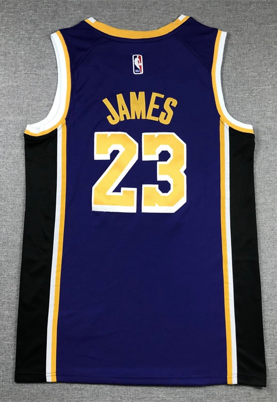Lebron James Los Angeles Lakers Jersey purple #23