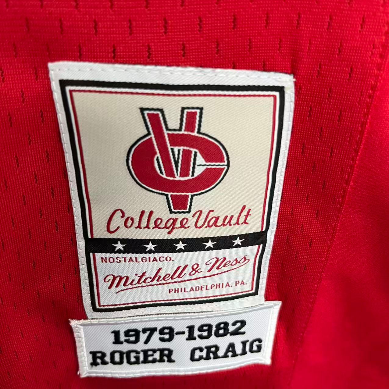 Roger Craig Nebraska Cornhuskers Official NCAA Mitchell & Ness Jersey