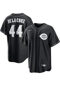 Elly De La Cruz YOUTH KIDS Cincinnati Reds Official MLB Nike Jersey black