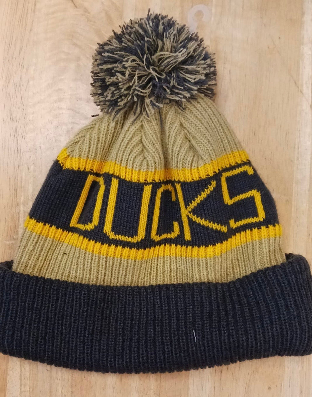 Anaheim Ducks NHL New Era winter Hat with Pom Pom
